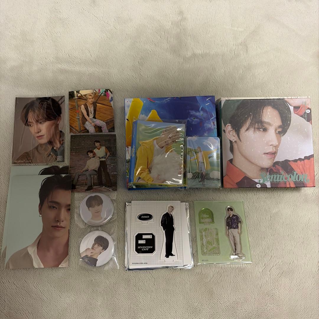 SEVENTEENディノ トレカ・アルバム・写真・缶バッジ・アクスタ まとめ売り