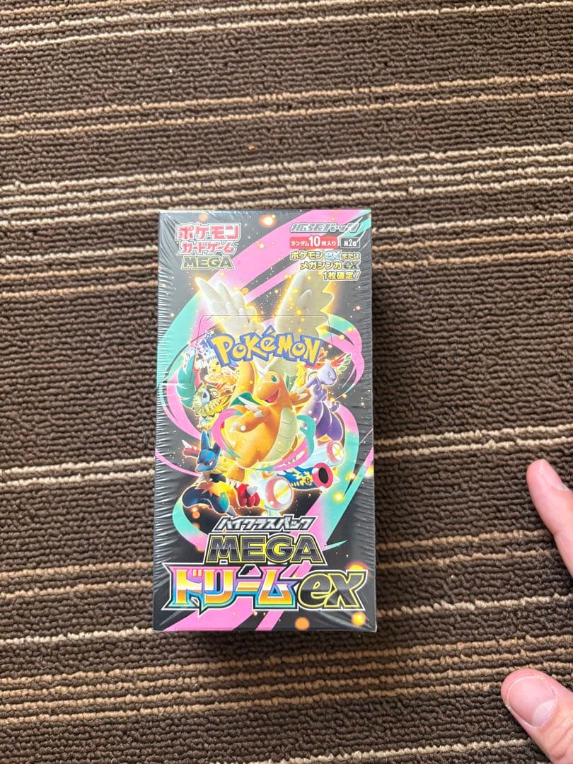 ポケモン MEGA ドリームex シュリンク付き
