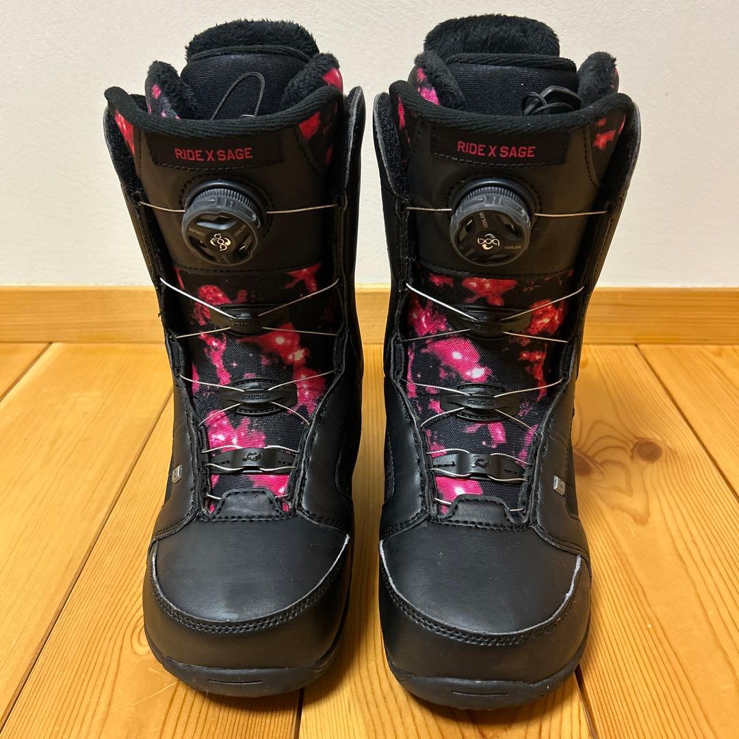 RIDE X SAGE スノーボードブーツ BOAシステム 24.5cm 美品