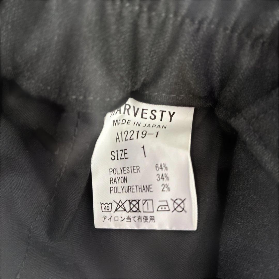 harvesty ハーベスティ サーカスパンツ スラックス チャコール1