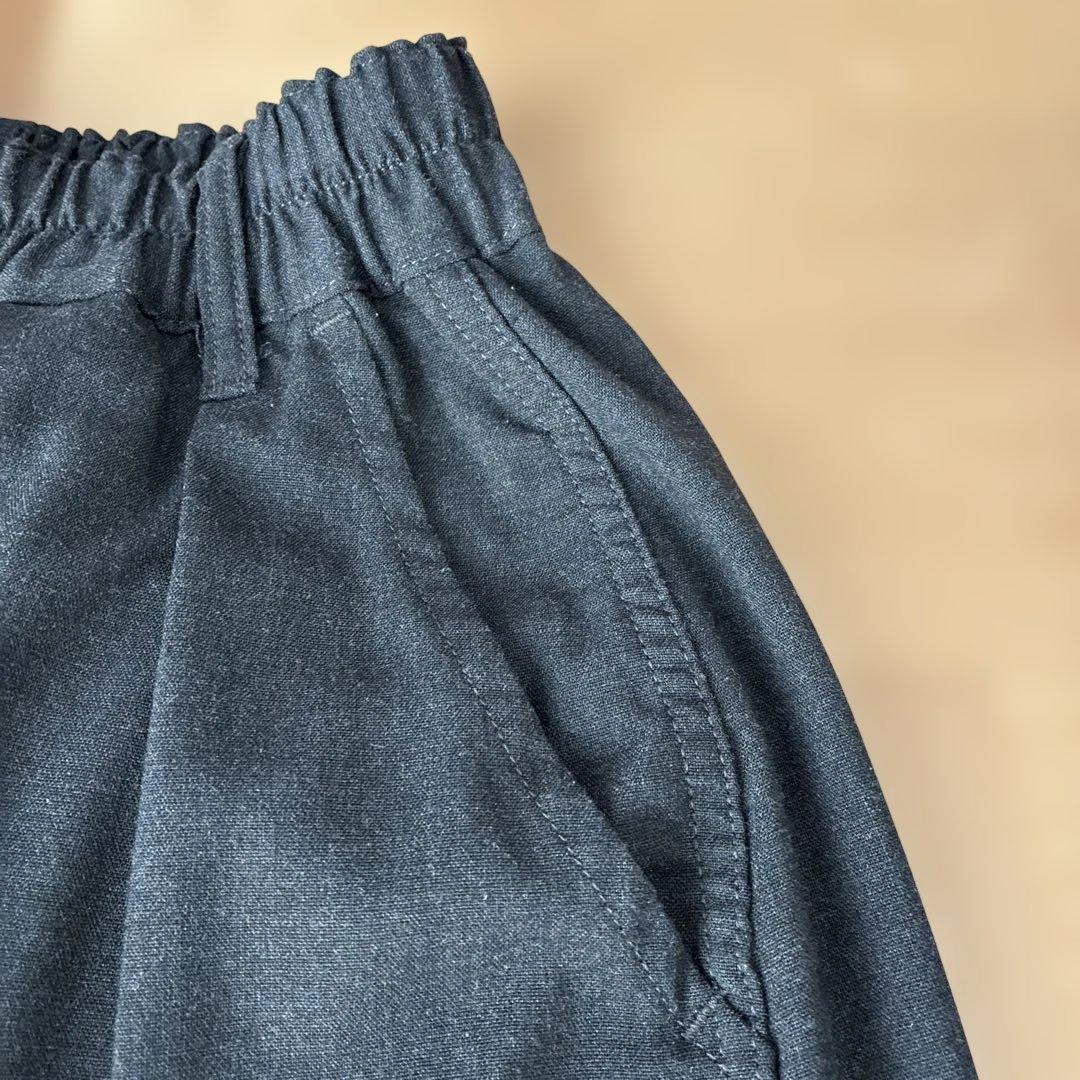 harvesty ハーベスティ サーカスパンツ スラックス チャコール1