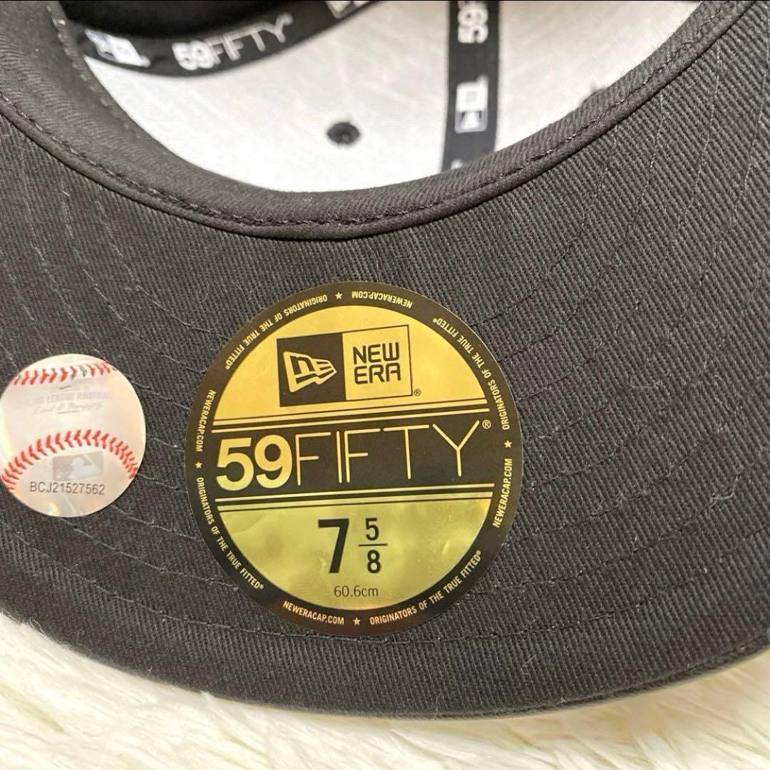 ✨未使用級✨NEW ERA ドジャース レザー LA立体3Dロゴ キャップ