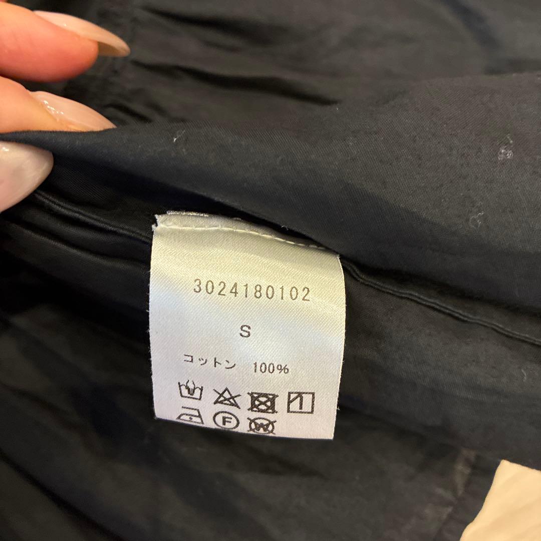 Merlette ブラック ティアードチュニック S ソリマン