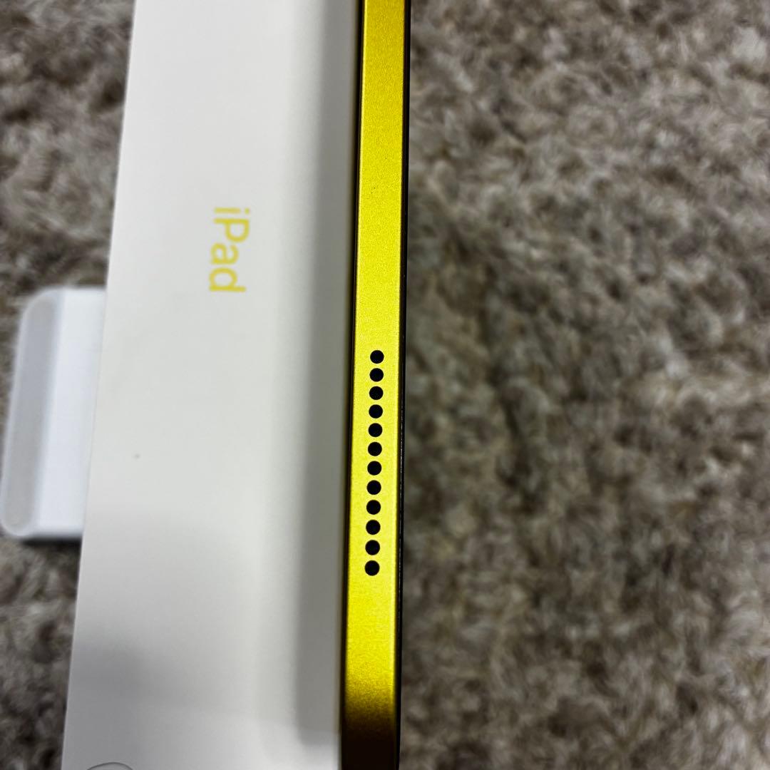 iPad（A16）128GB Wi-Fi イエロー バッテリー最大容量100％