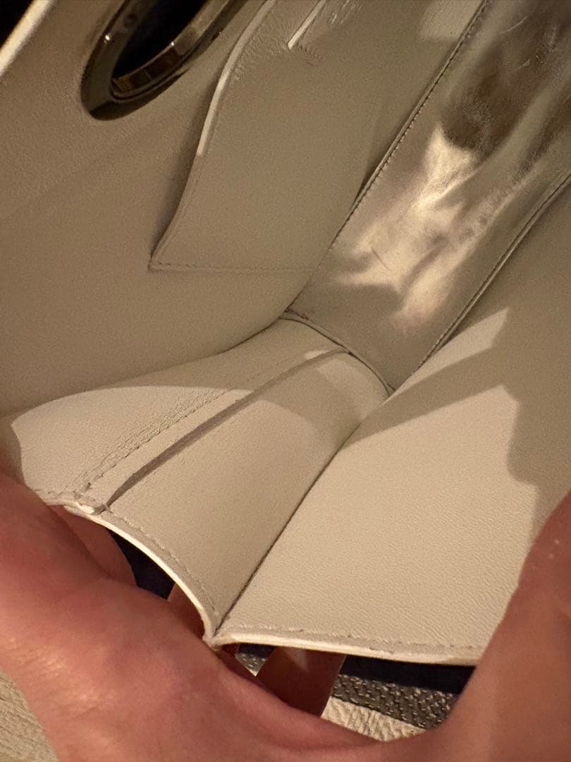 sacai ハンドバッグ ホワイト