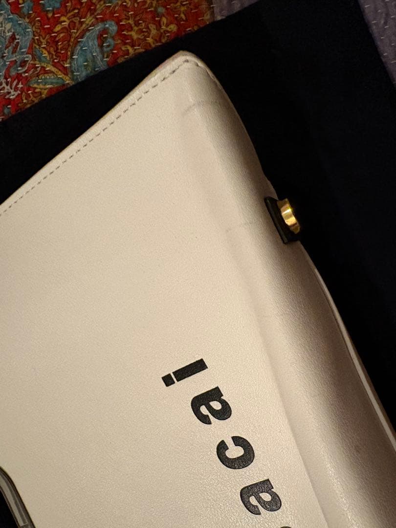 sacai ハンドバッグ ホワイト