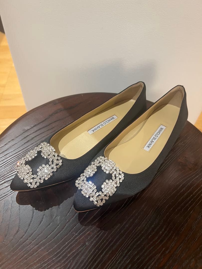 MANOLO BLAHNIK 【新品未使用】フラットシューズ36