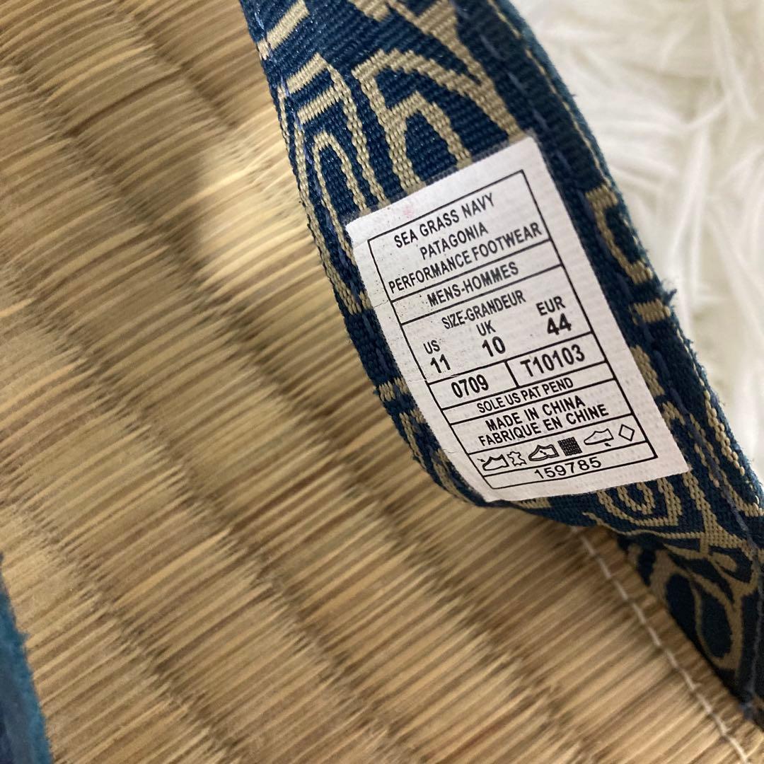 90s patagonia 畳サンダル　us11 ビッグサイズ