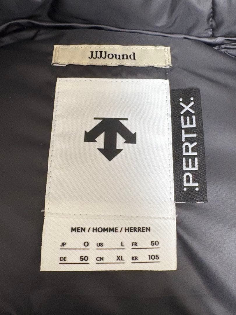 DESCENTE × JJJJound ダウンジャケット O