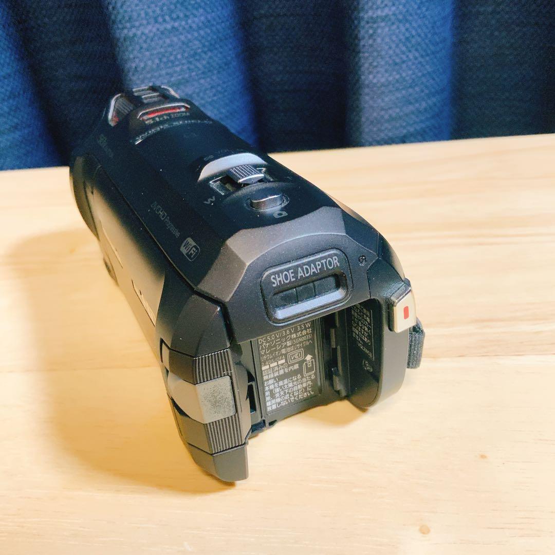 【中古美品】パナソニックHC-W850MフルHD（純正バッテリー2個付き）