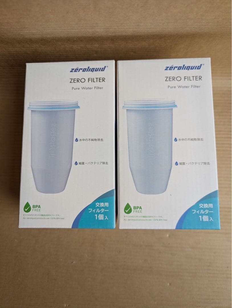 zeroliquid ZERO FILTER 交換用フィルター2個入り