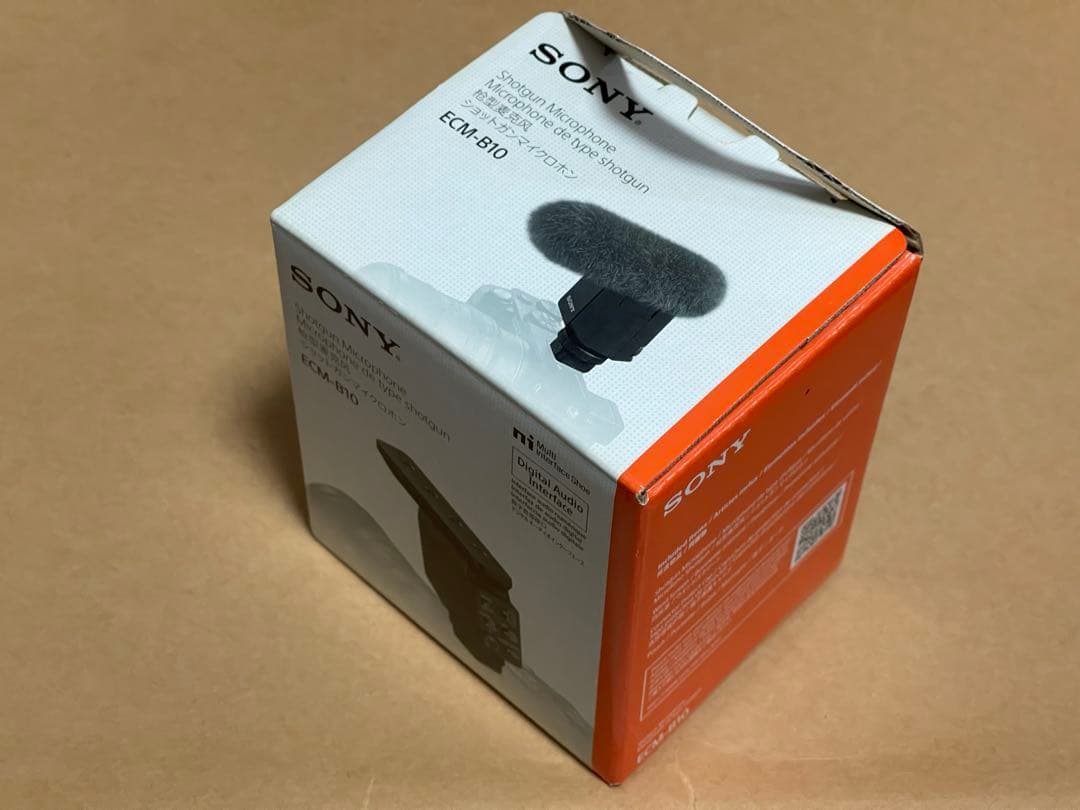 【美品】SONY ECM-B10 ショットガンマイク