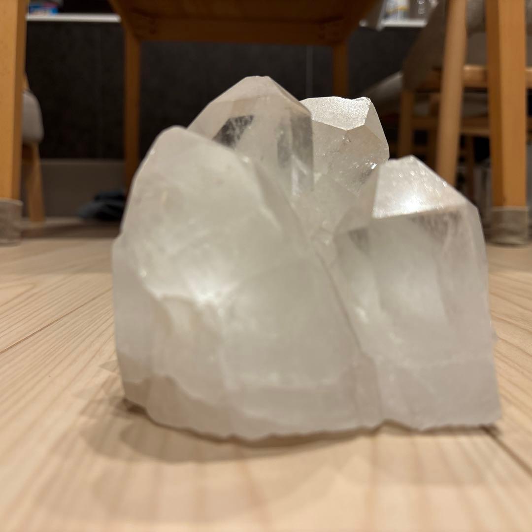 水晶　クラスター　原石　値下げ依頼済