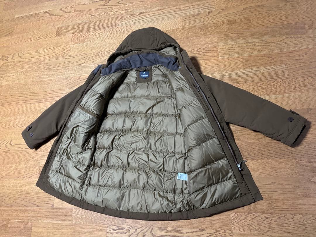 ひまわり⭐︎monbell ダウン90フェザー10 メンズM ほぼ新品