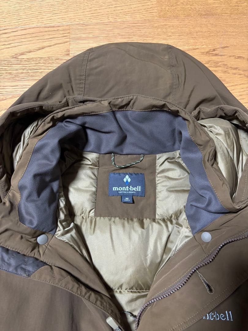 ひまわり⭐︎monbell ダウン90フェザー10 メンズM ほぼ新品