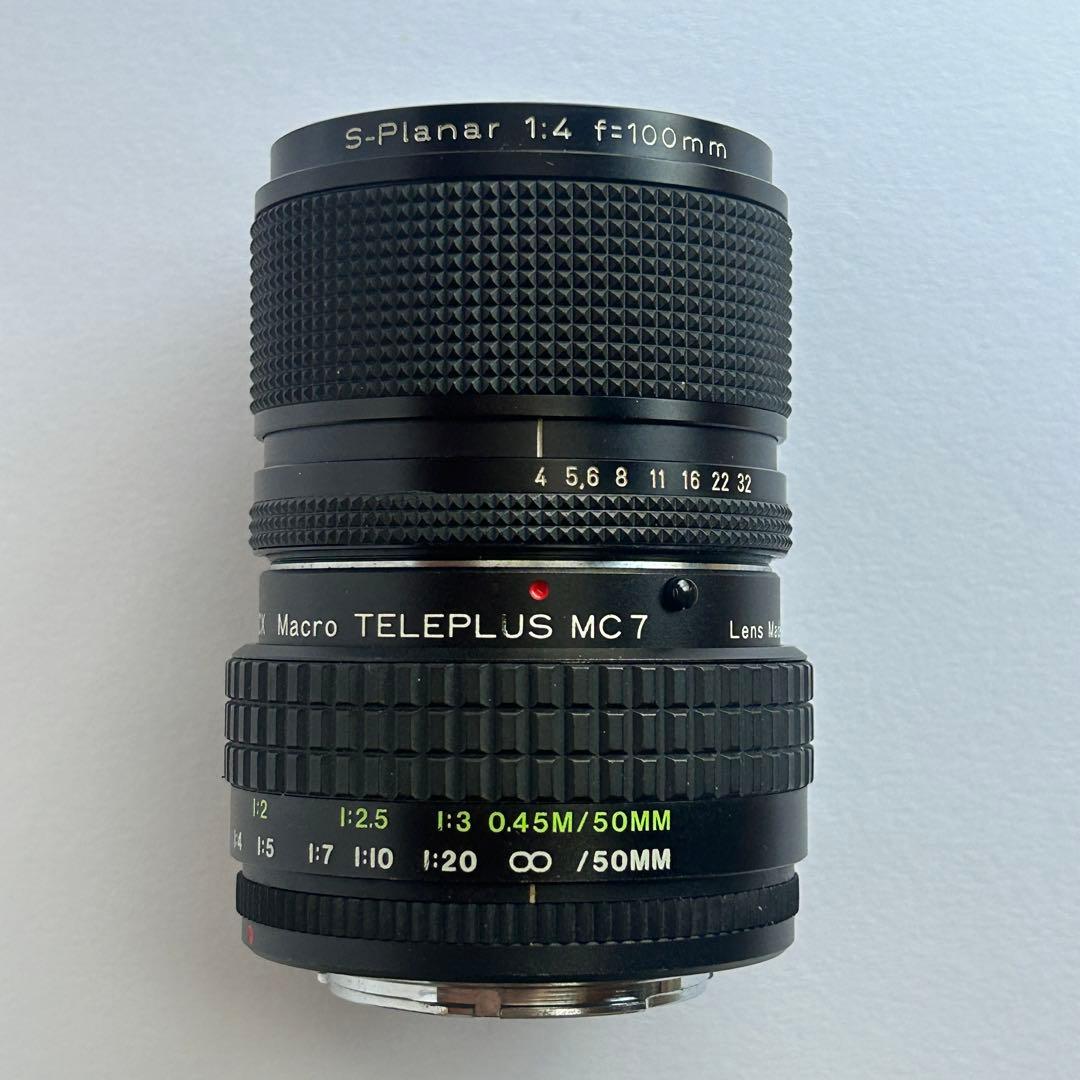 【レア物】CONTAX Zeiss S-Planar T* 100mm F4