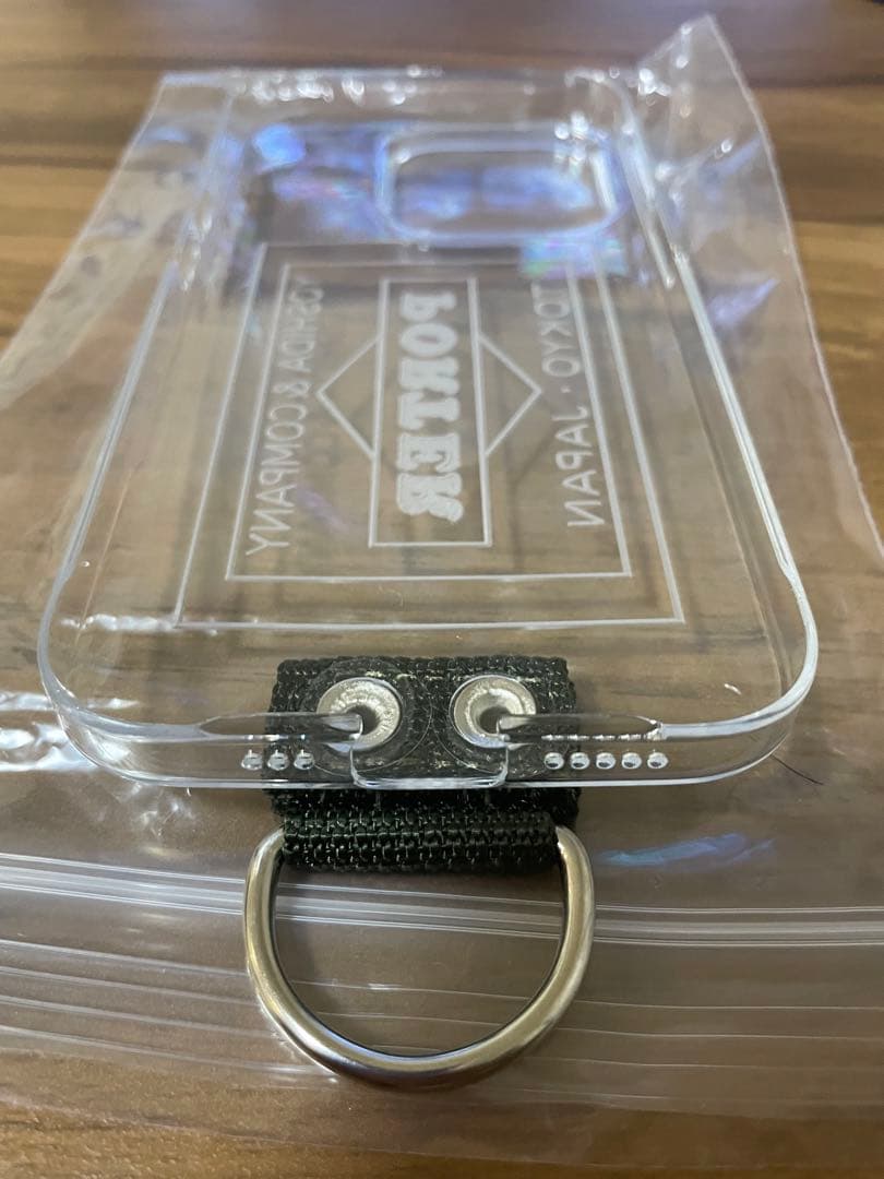 【ケースのみ】PORTER iPhone15 Pro スマホケース カーキ