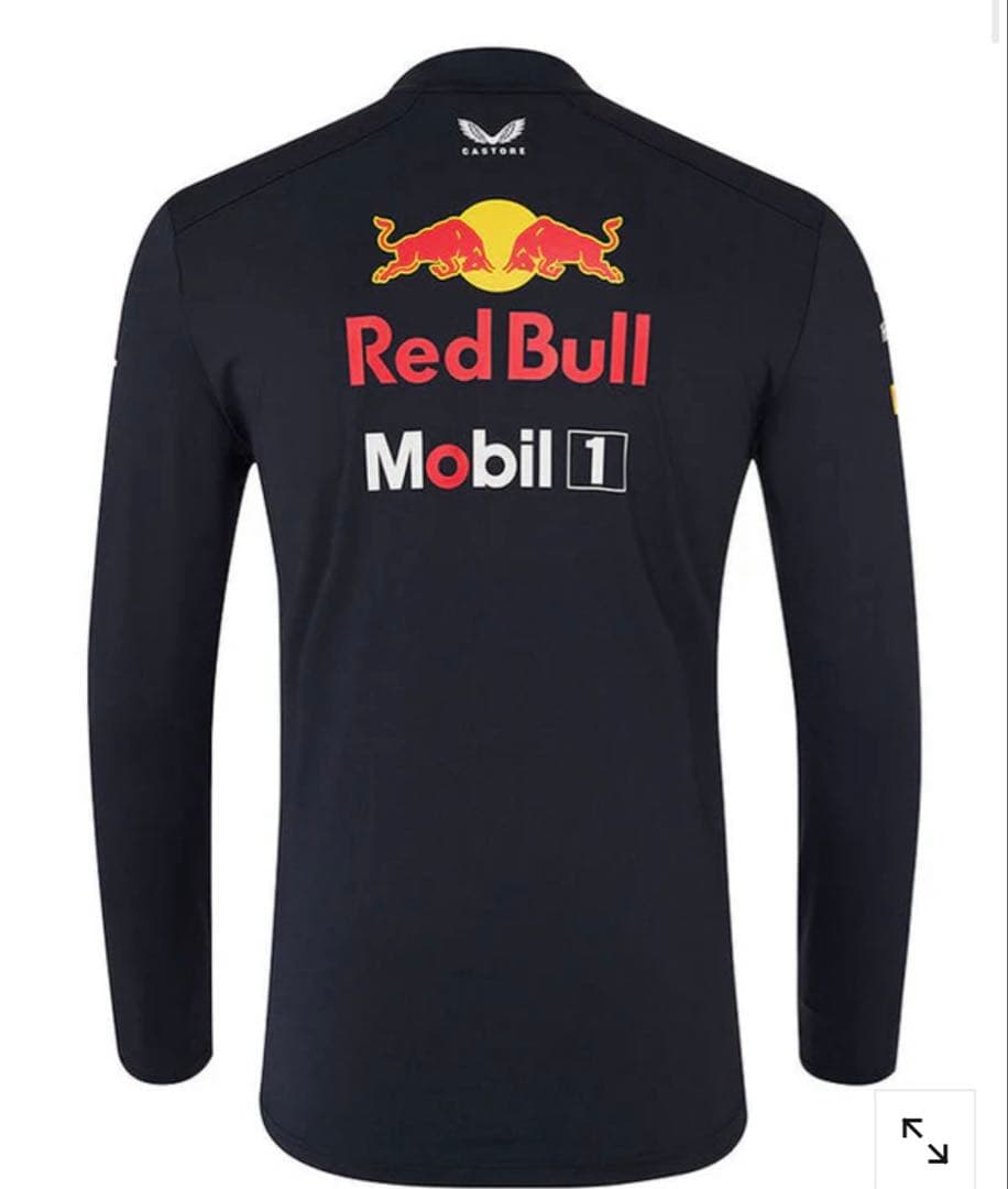 レッドブルレーシング チーム 1/4ジップ ミッドレイヤー ユーロL アジアXL