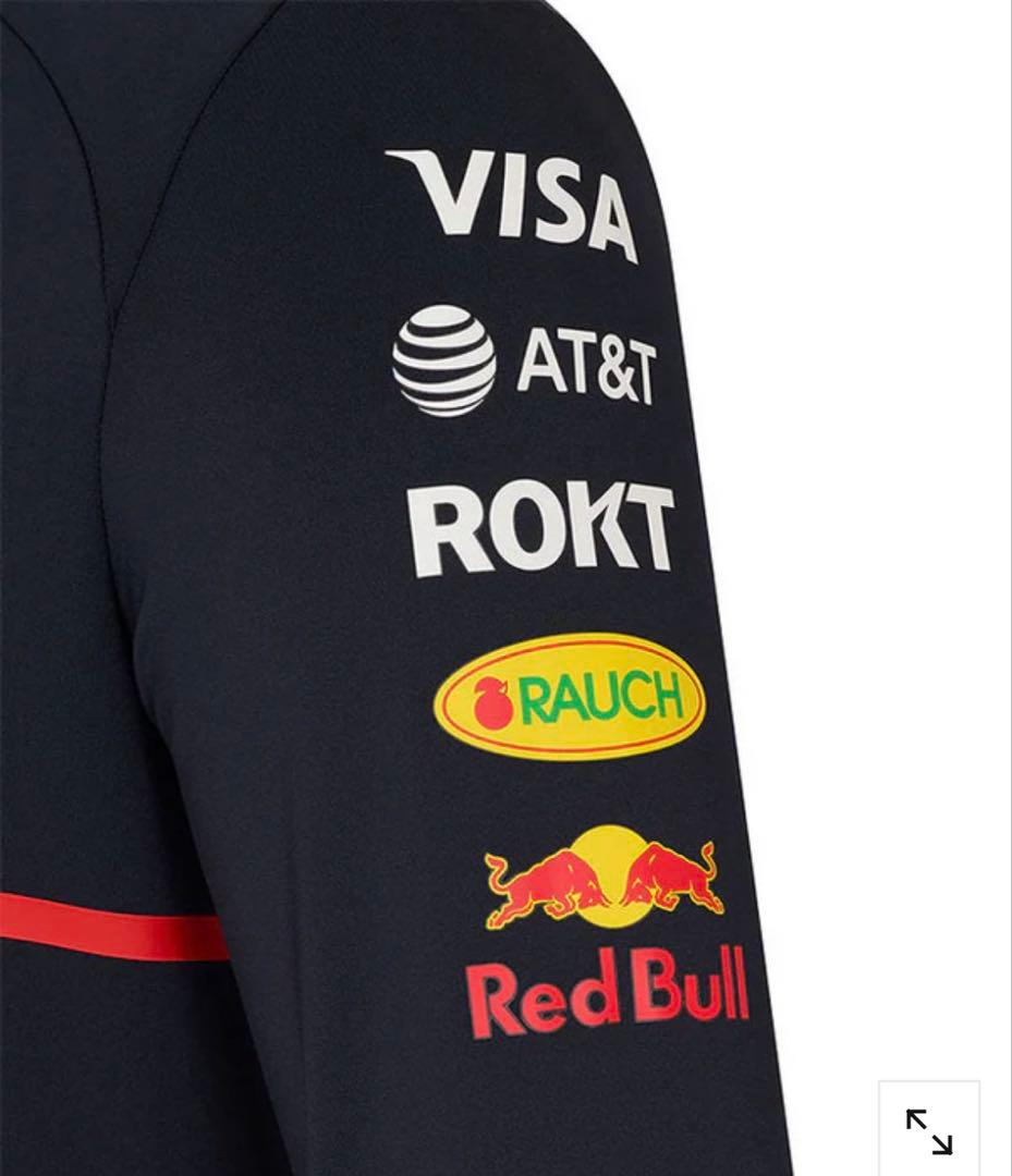 レッドブルレーシング チーム 1/4ジップ ミッドレイヤー ユーロL アジアXL