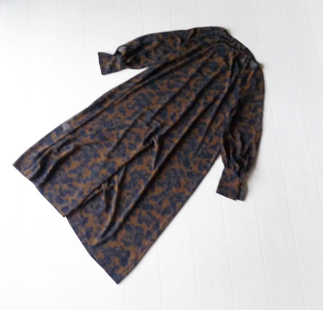 ■専用■美品【AK+1】5万円 2024年 シフォン 花柄マキシワンピース