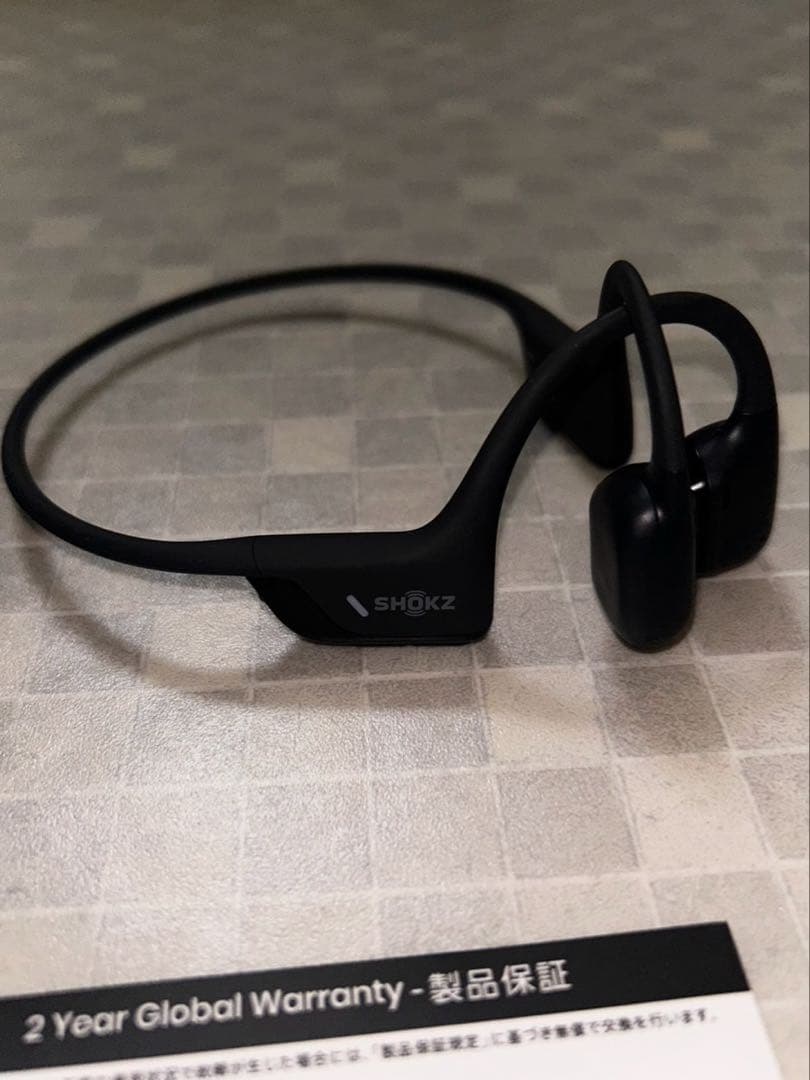 SHOKZ OPENRUN PRO 2 骨伝導イヤホン 美品 保証書付き