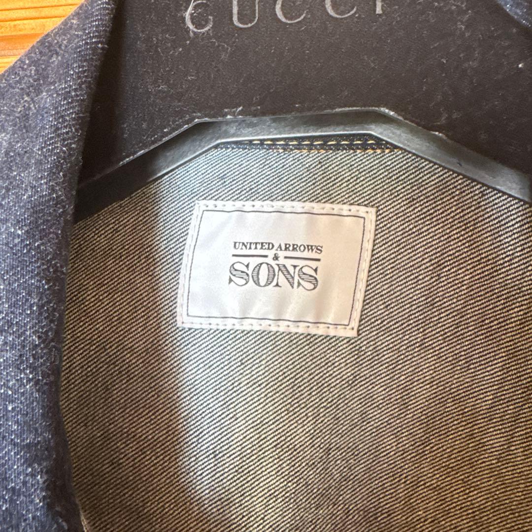 UNITED ARROWS & SONS ダークブルーデニムジャケット