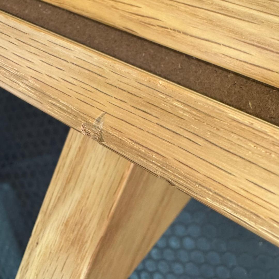 ☆☆無印良品　オーク材AVラック薄型（引戸）・幅110㎝　MUJI