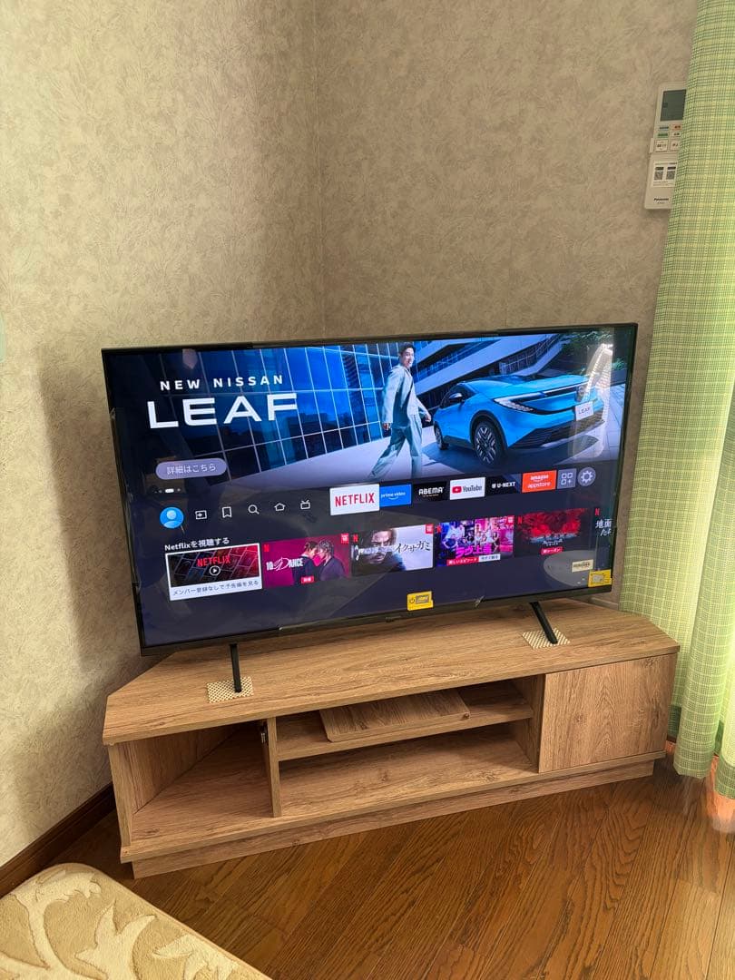 【2025年製】パナソニック 43v型 4K液晶テレビ TV-43W80A