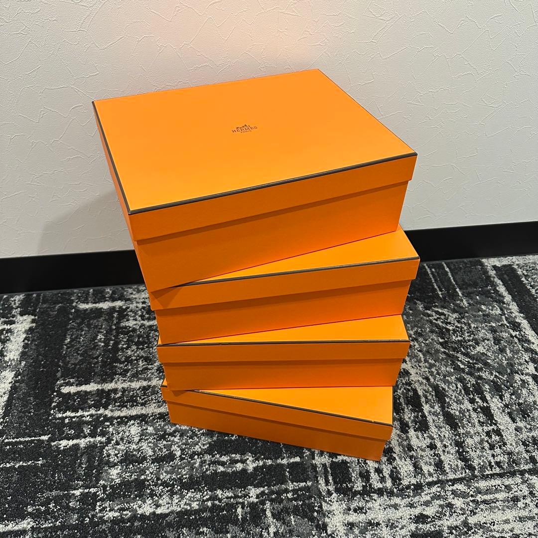 HERMES　エルメス　空箱　4個セット　SET　正規品