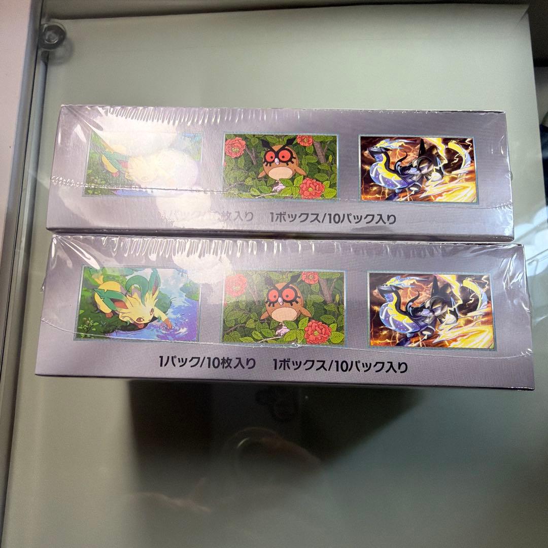 テラスタルフェスex 未開封 2BOX シュリンク付き