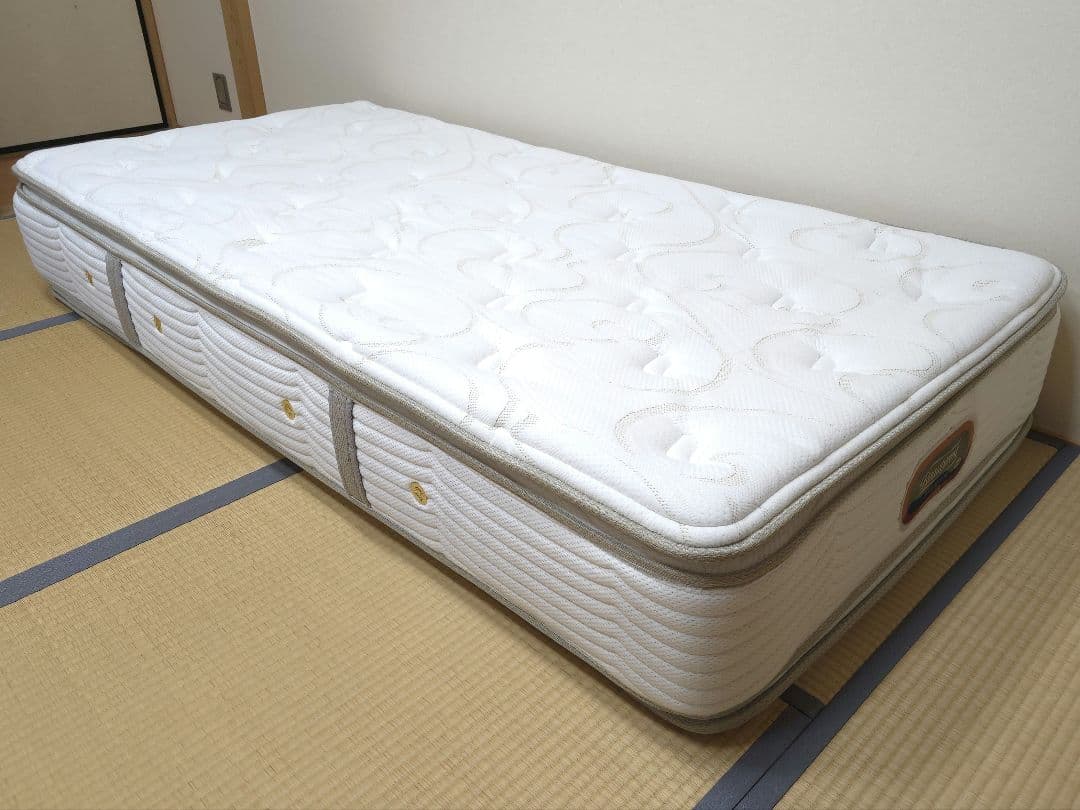 【正規品】シモンズ マットレス シングルサイズ ゴールデンバリュー ピロートップ