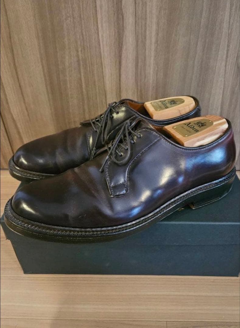 【ひら】オールデン　990 8.5D コードバン　純正シューツリー付き