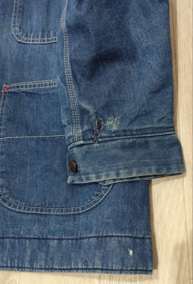 sears デニムカバーオール 裏地 70〜80's