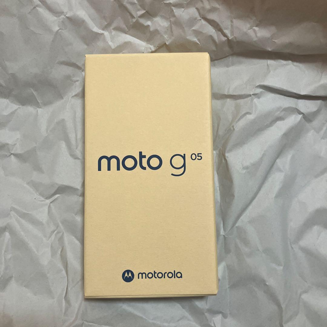 新品　未開封　moto g05 128GB 、カバー・液晶保護フィルムセット