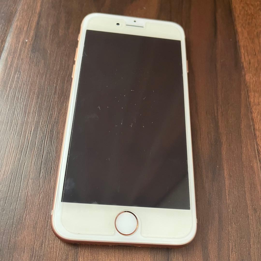 【美品】iFace付き★iPhone8 ゴールド 本体