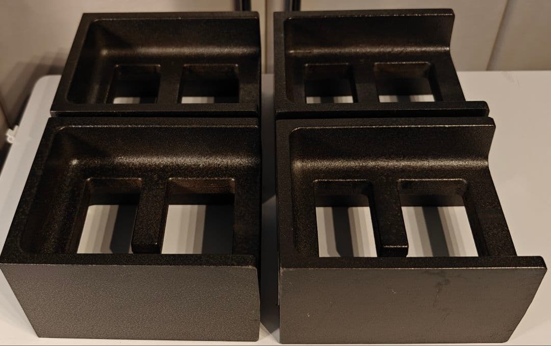 【希少】TAOC SPB-170DL スピーカーベース 4個セット 1個5kg