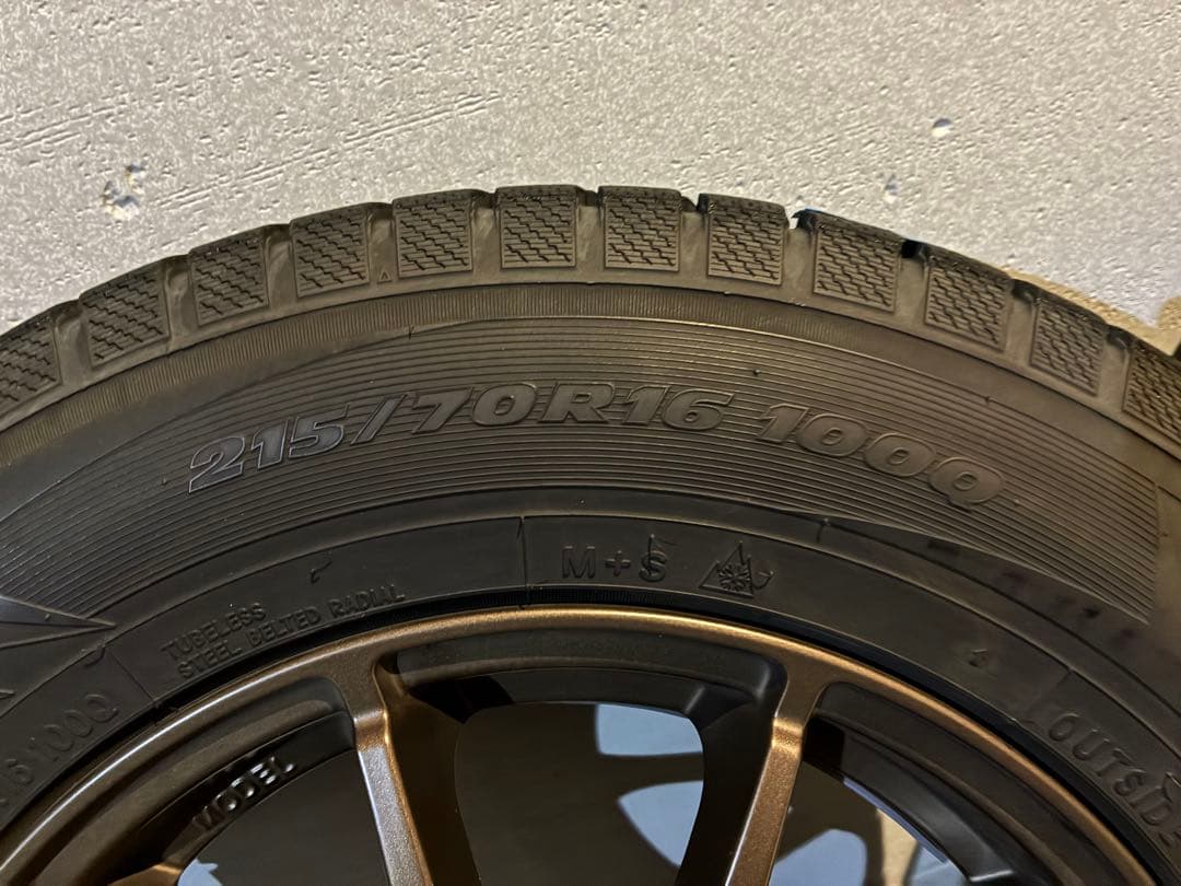 16インチ ブロンズスポークホイールセット