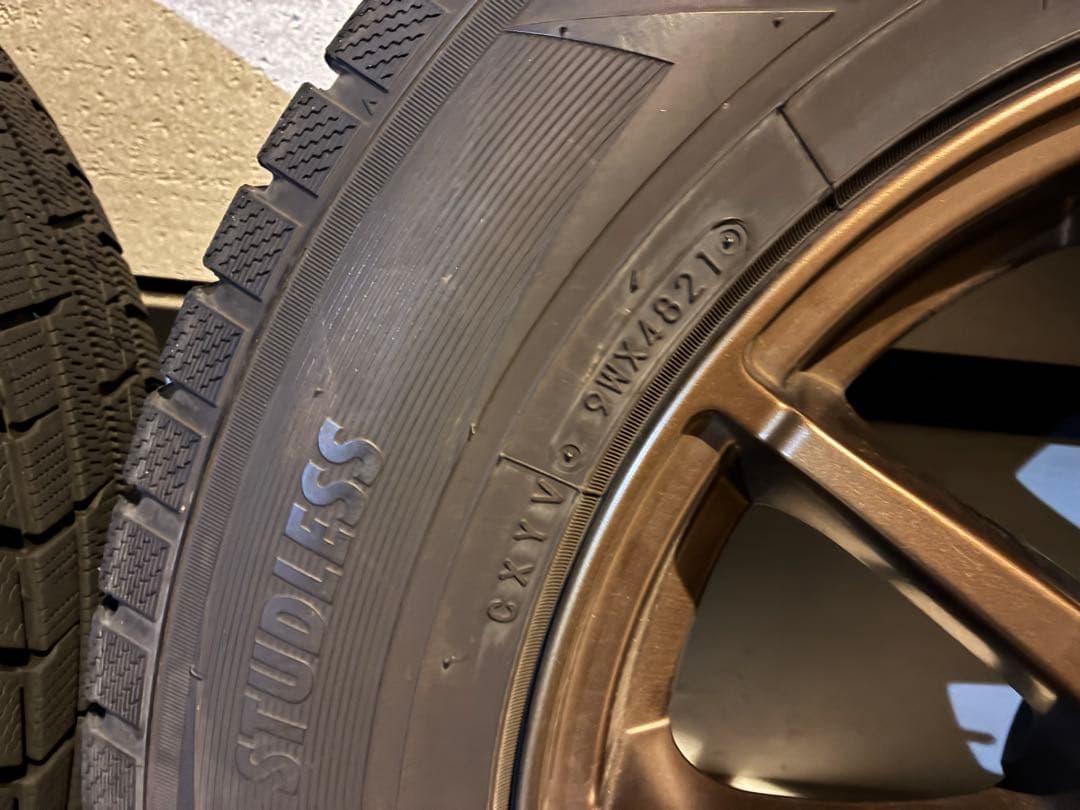 16インチ ブロンズスポークホイールセット