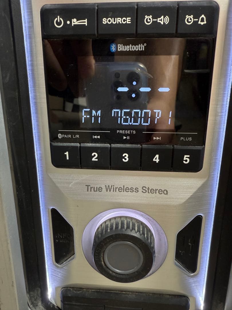 マキタ　Bluetoothスピーカー　MR113 ブラック　バッテリー付き