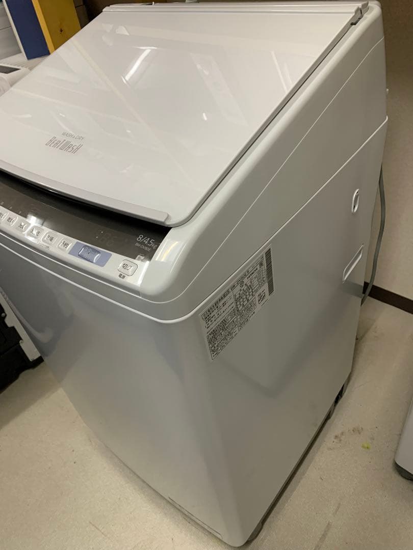 HITACHI BW-BV80E 洗濯機 8kg/洗濯~乾燥4,5kg