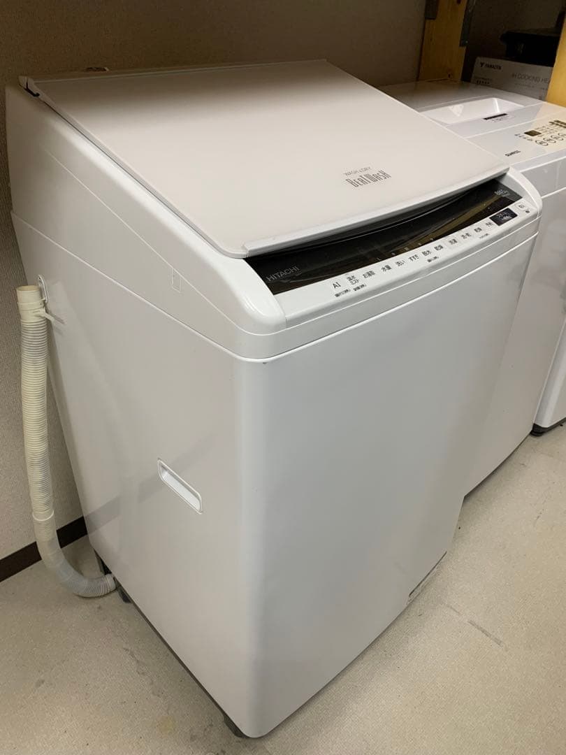 HITACHI BW-BV80E 洗濯機 8kg/洗濯~乾燥4,5kg