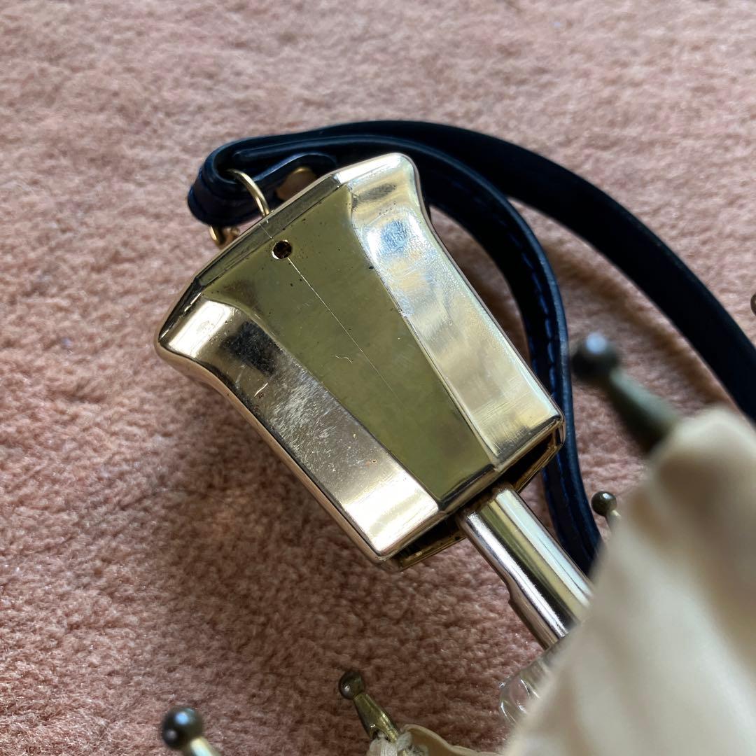 ディオール 折りたたみ傘 トロッター オブリーク コンパクト ネイビー