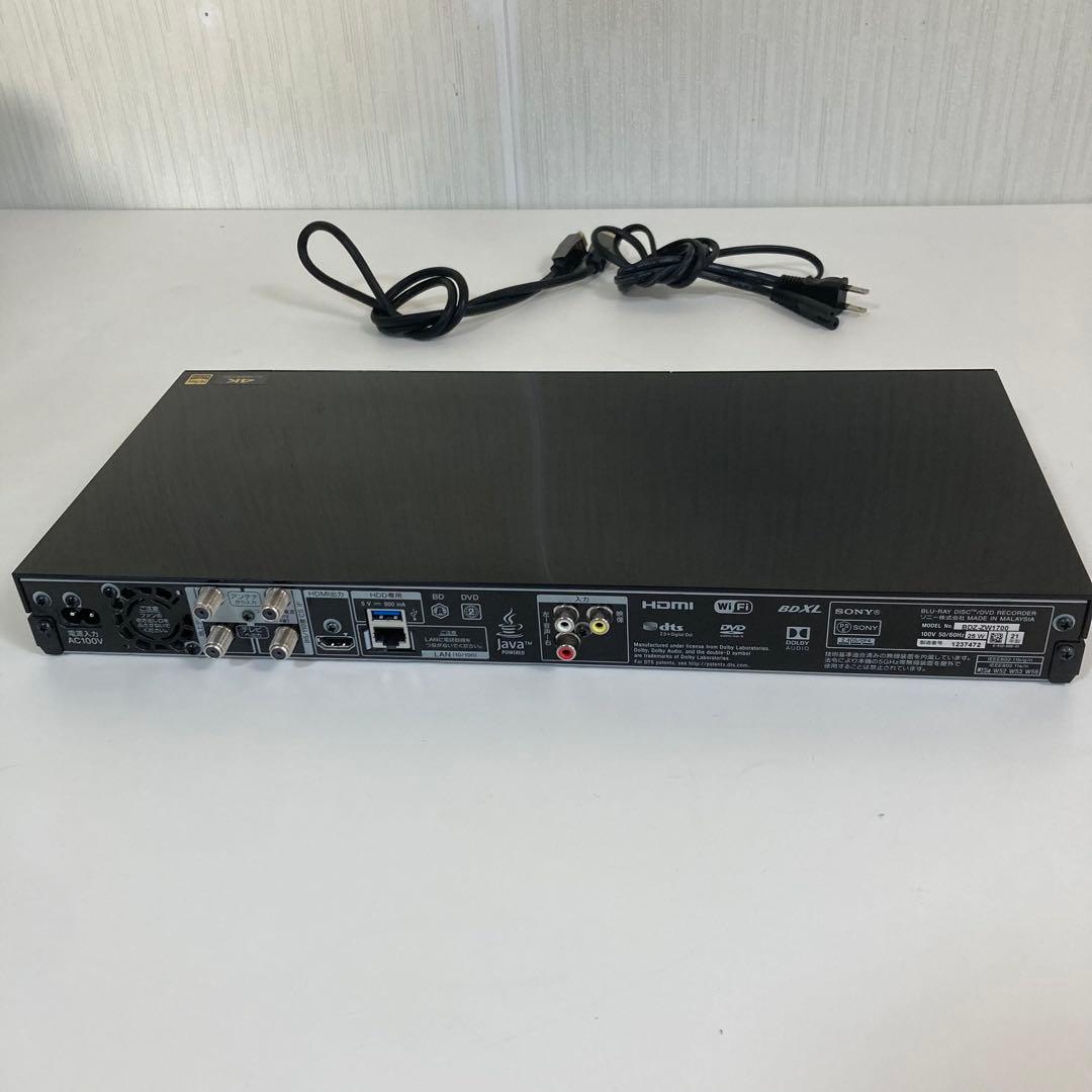 ソニー 4k ブルーレイ レコーダー 2021年製 BDZ-ZW1700