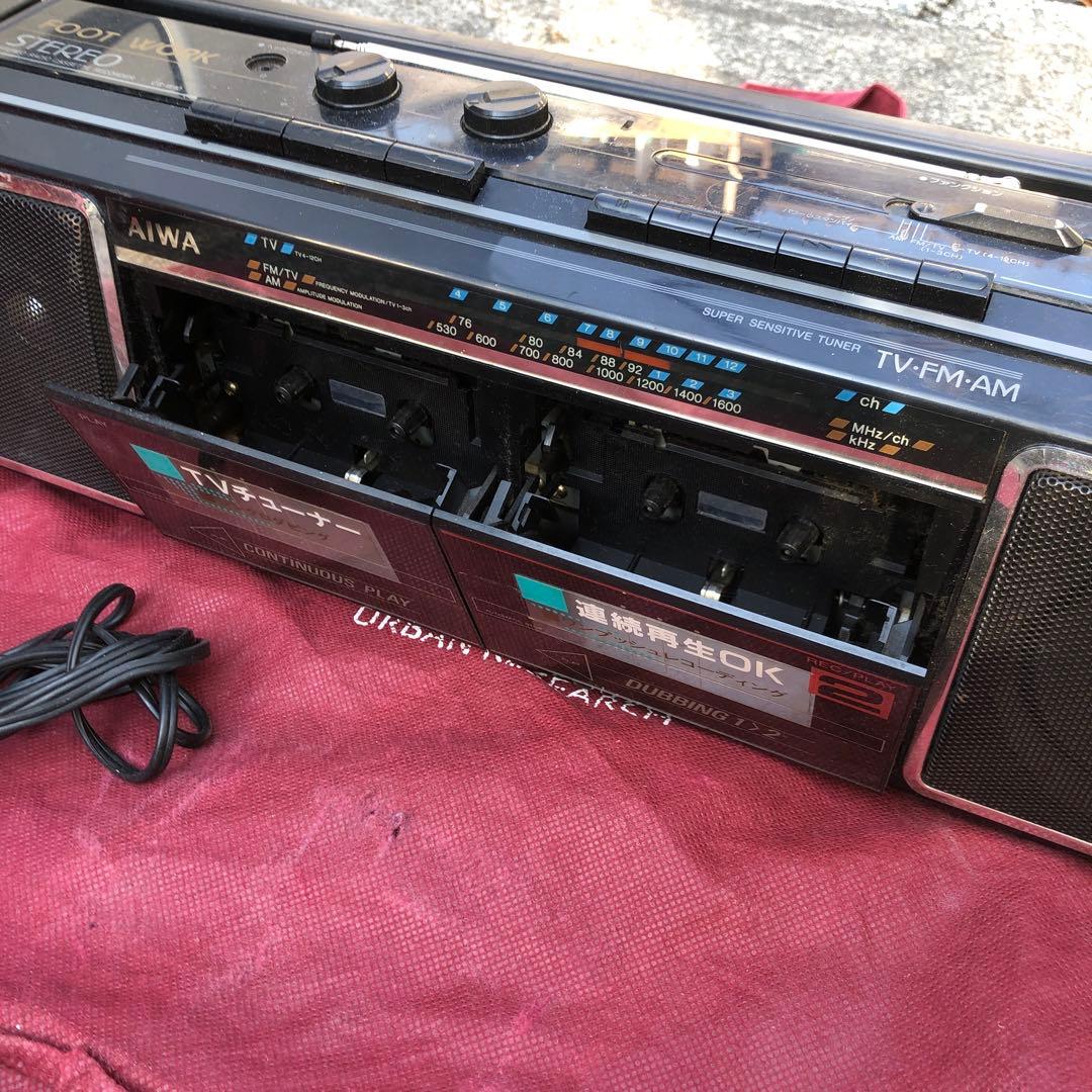 ラジカセ昭和レトロAIWA