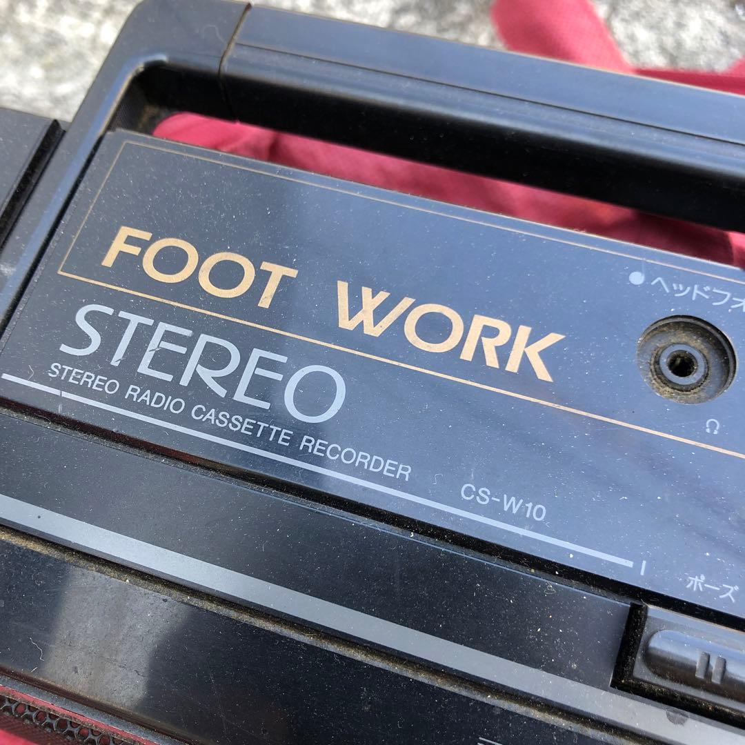 ラジカセ昭和レトロAIWA