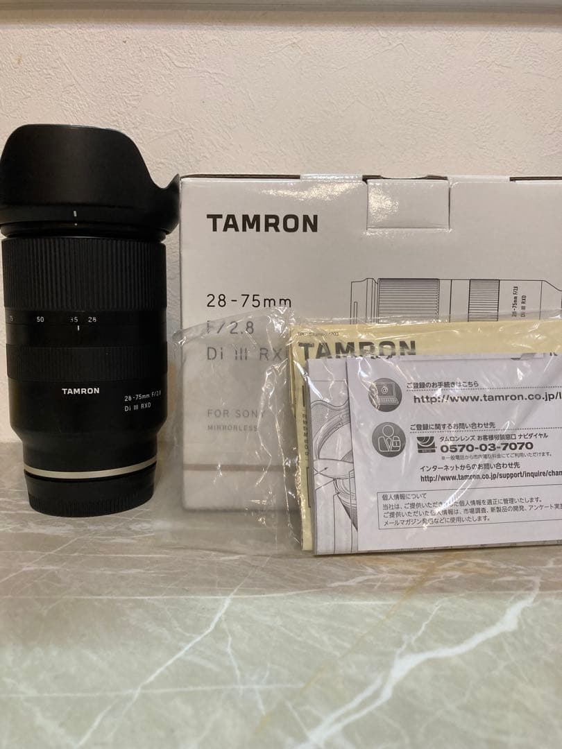 TAMRON 28-75 f2.8通し　Model A036