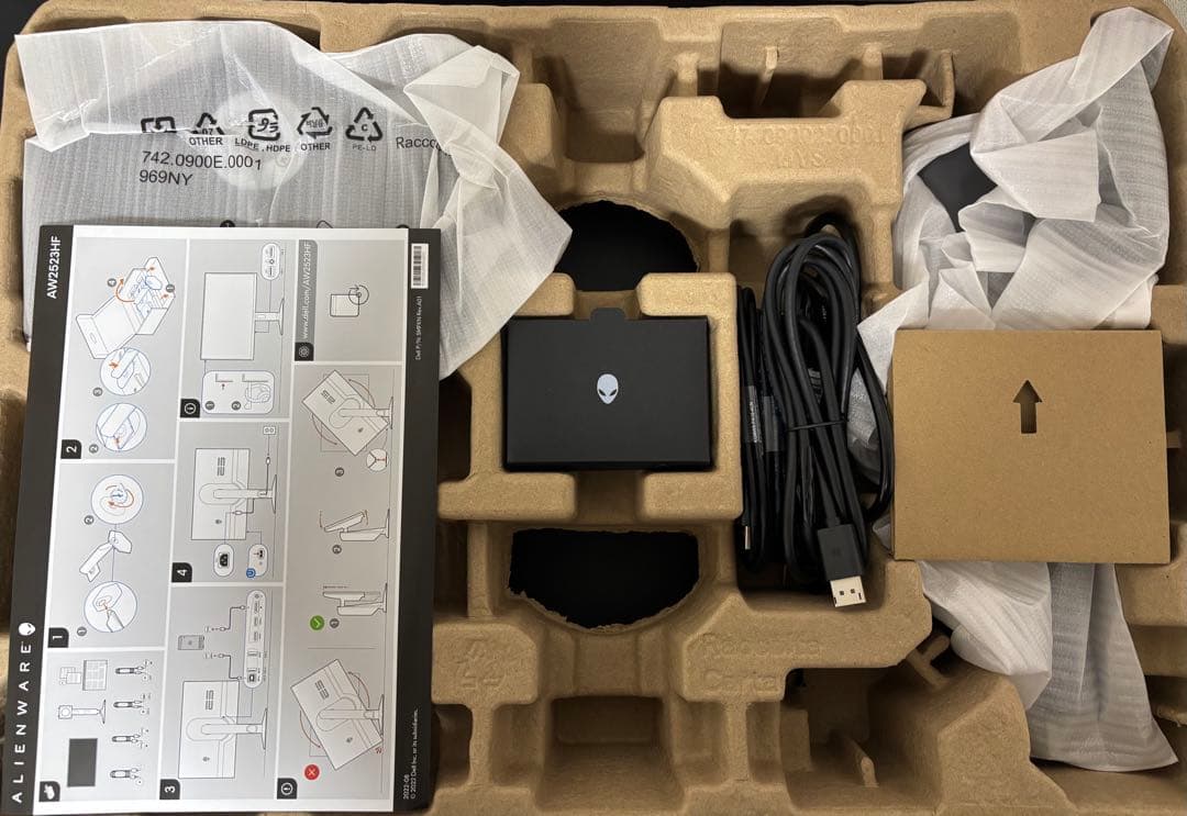 Dell AW2523HF 24.5インチ Alienwareゲーミングモニター