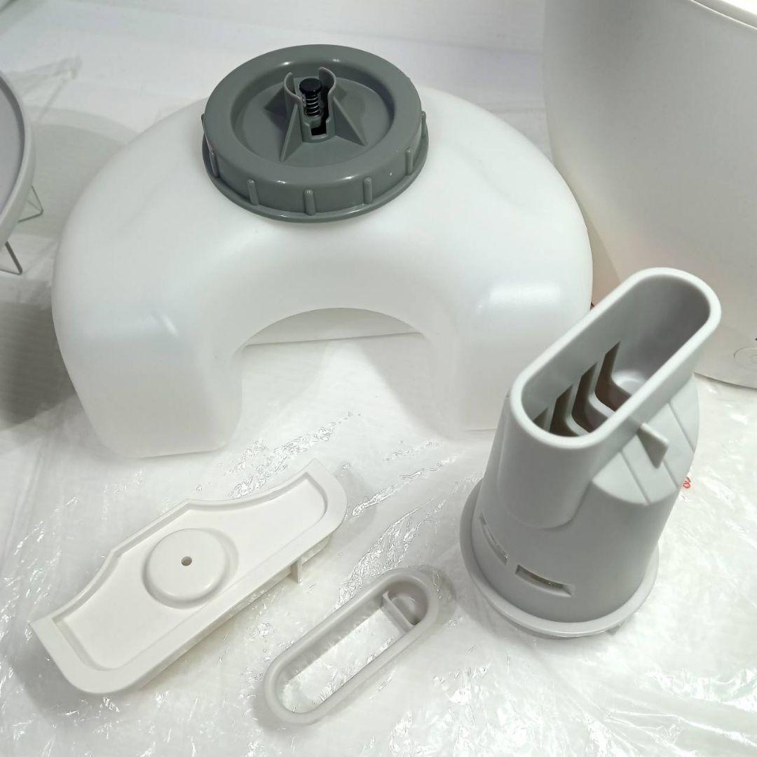 【未使用】プラスマイナスゼロ ±0 スチーム式 加湿器 シンプルデザイン