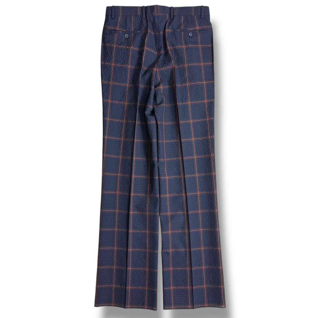 J6197新品 ベルナールザンス 24SSエディフィス別注麻2プリーツパンツ40