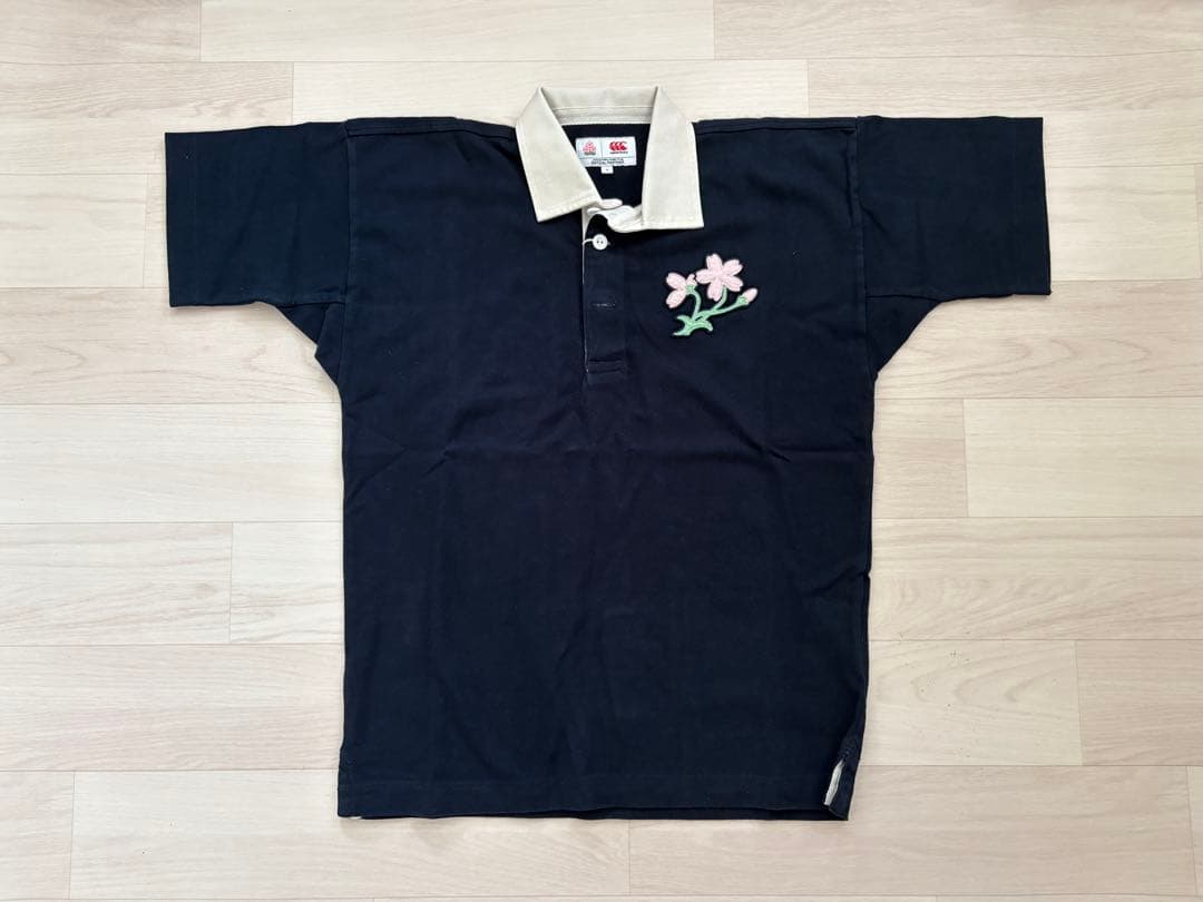 ラグビージャージ　ジャパンクラシックコレクション　Sサイズ　ネイビー